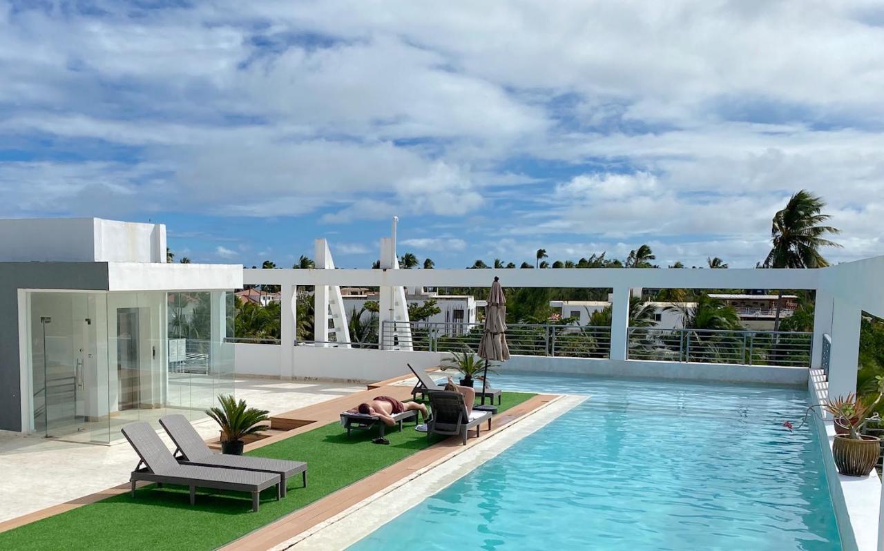 Premium Suites With Rooftop Pool And Beach Access 蓬塔卡纳 外观 照片